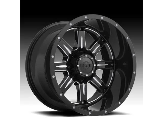 Black 20x12 Wheel T140
