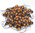 200 Pc 3/4 Inch Red LED Sealed Side Marker Lights 12V DC X982