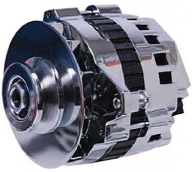 Chrome 160 Amp Alternator W74669