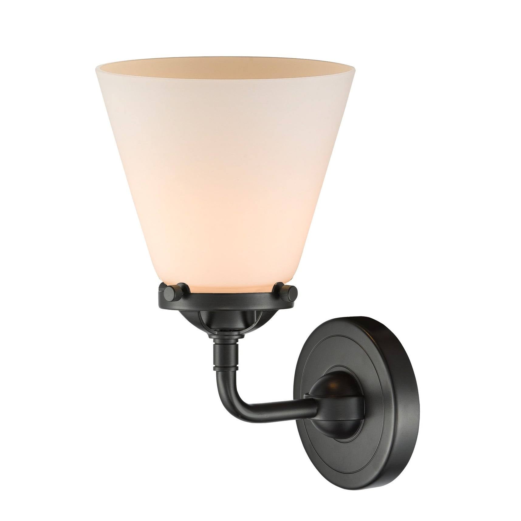 Oil Rubbed Bronze Small Cone 1 Light Sconce W59953