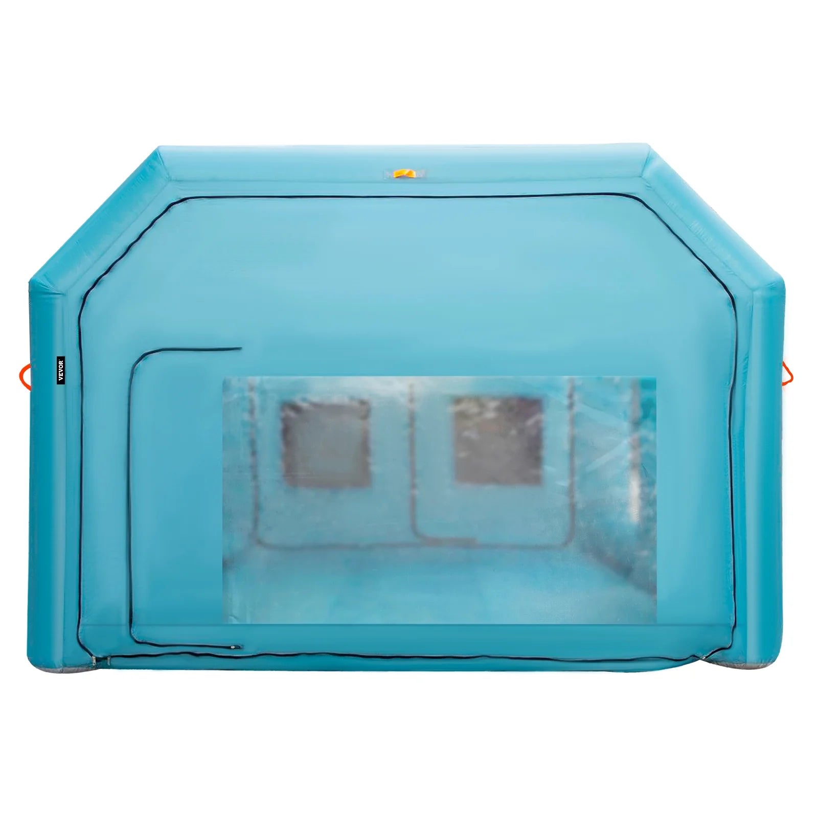 Inflatable Spray Booth Car Paint Tent 26x13x10FT Filter System 2 Blowers Y183483