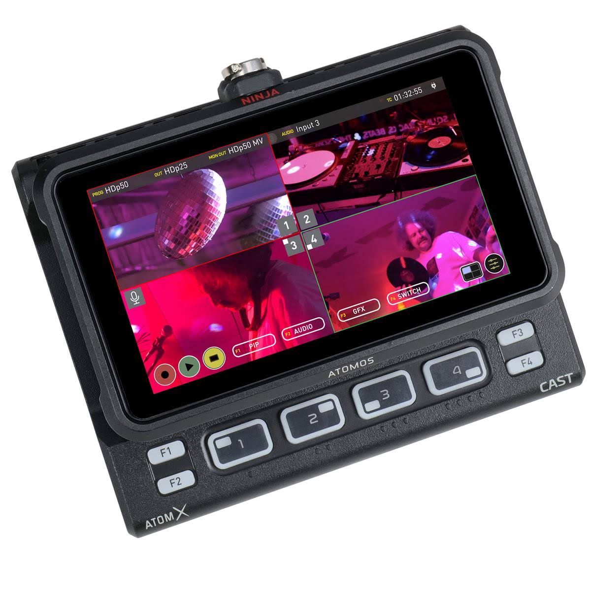AtomX Cast 4X HDMI Switching Streaming Dock for Ninja V/V+ N27205