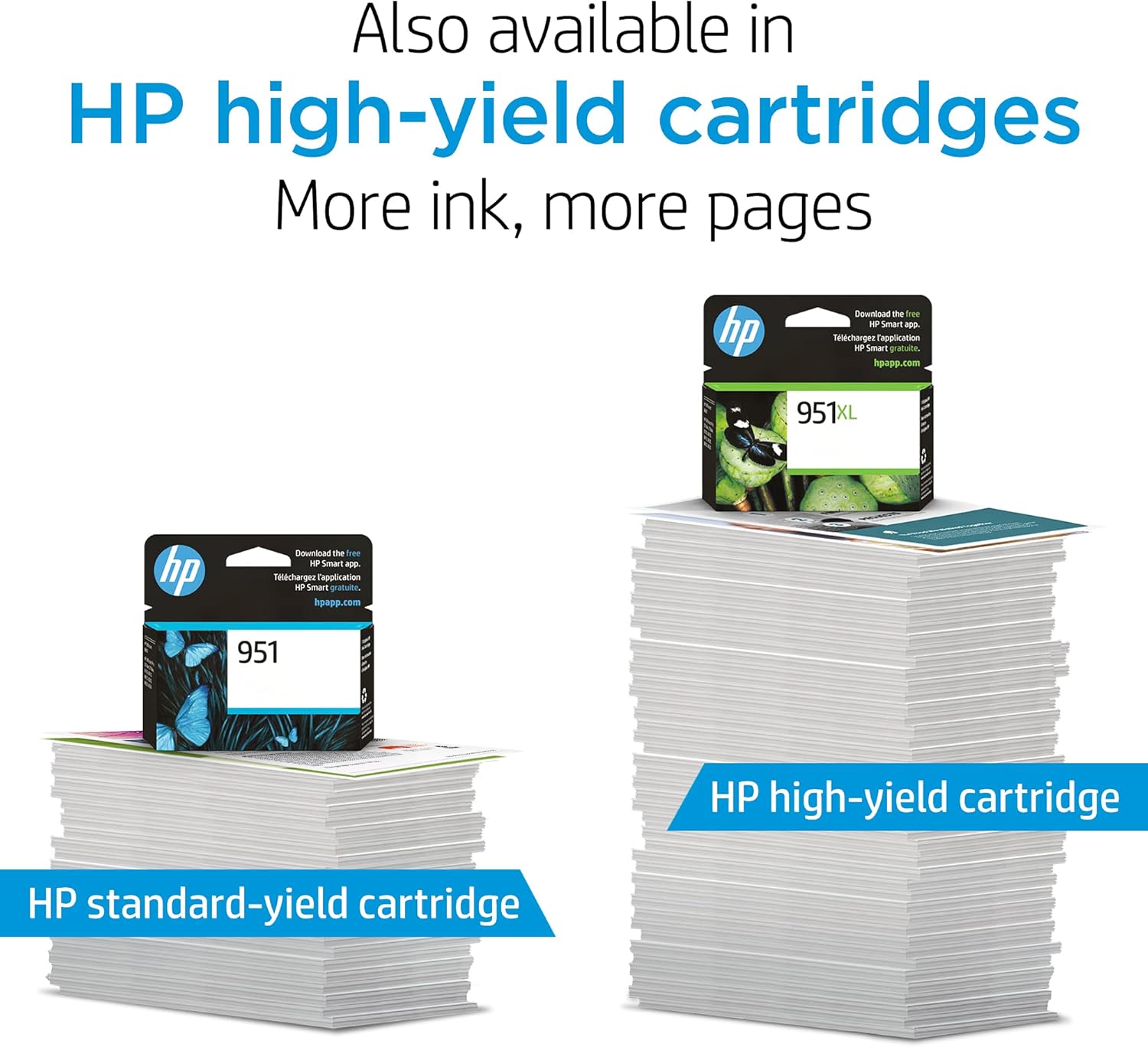 HP 951 Cyan, Magenta, Yellow Ink Cartridges (3-pack) X96933