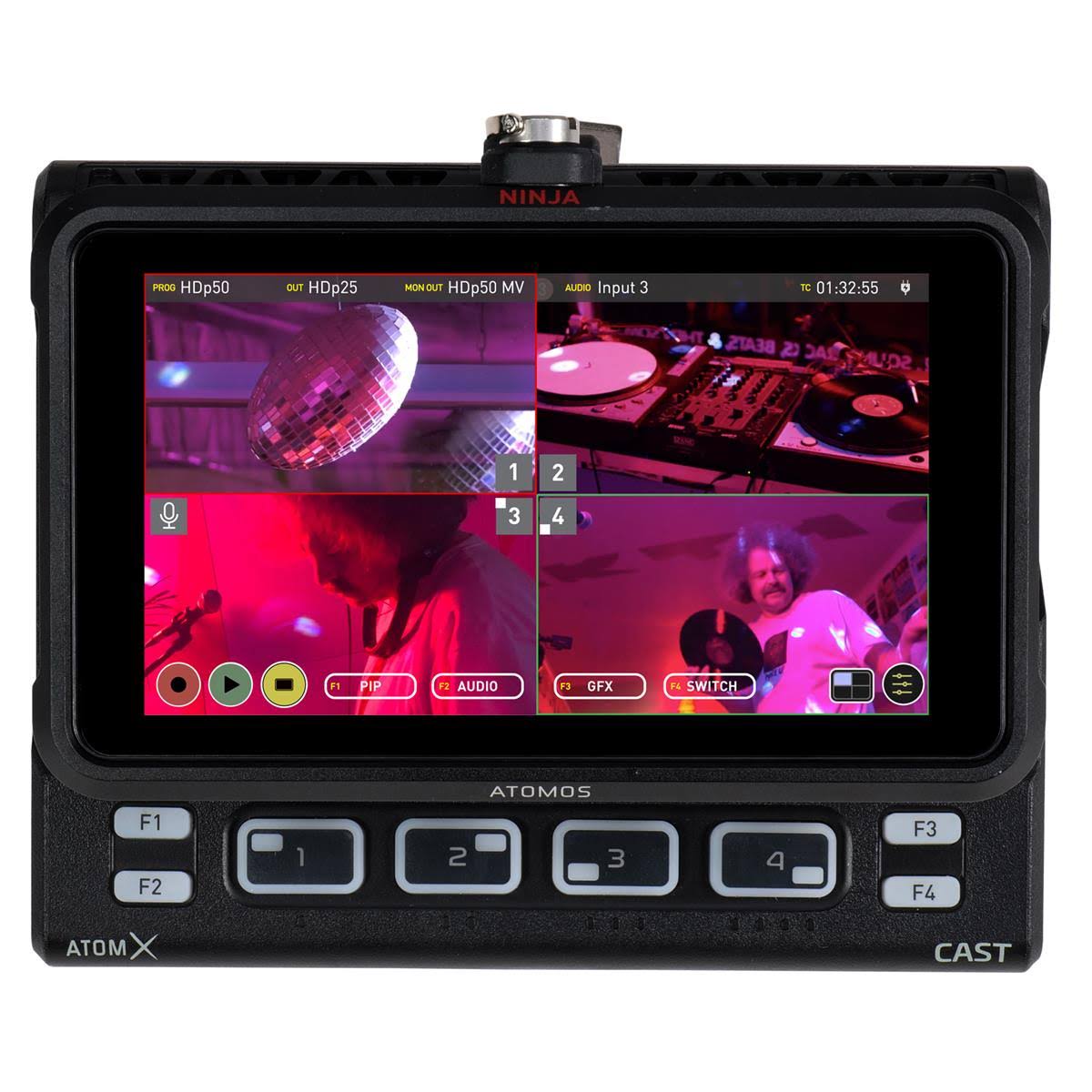 AtomX Cast 4X HDMI Switching Streaming Dock for Ninja V/V+ N27205