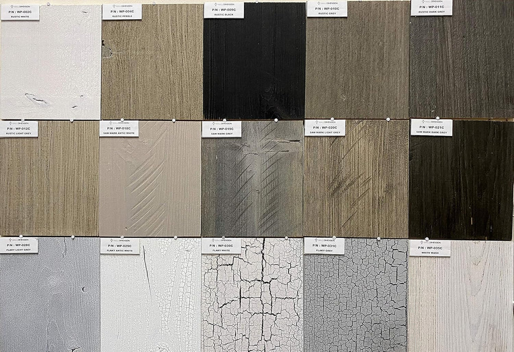 Rustic Grey Real Distressed Wood Wall Plank 12 Pieces 19.50 SF S993