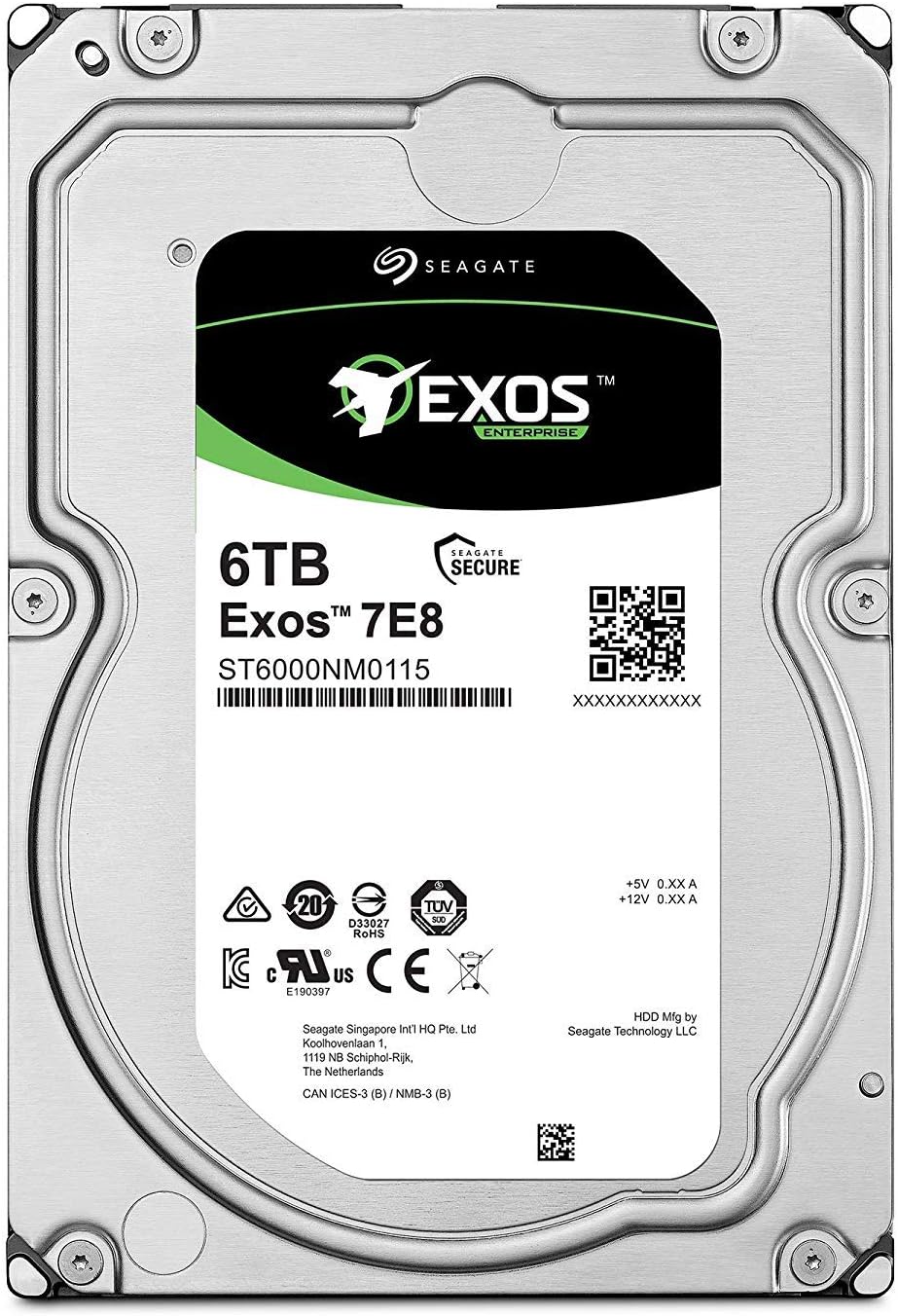 6TB 512e SATA 256MB Cache 3.5-Inch Enterprise Hard Drive (Renewed) U961