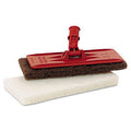 Threaded Pad Holder Kit, Orange, 4/Carton P98414