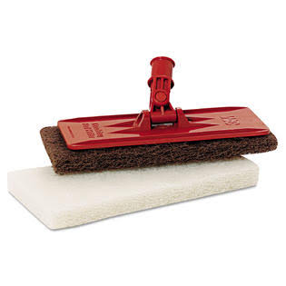 Threaded Pad Holder Kit, Orange, 4/Carton P98414