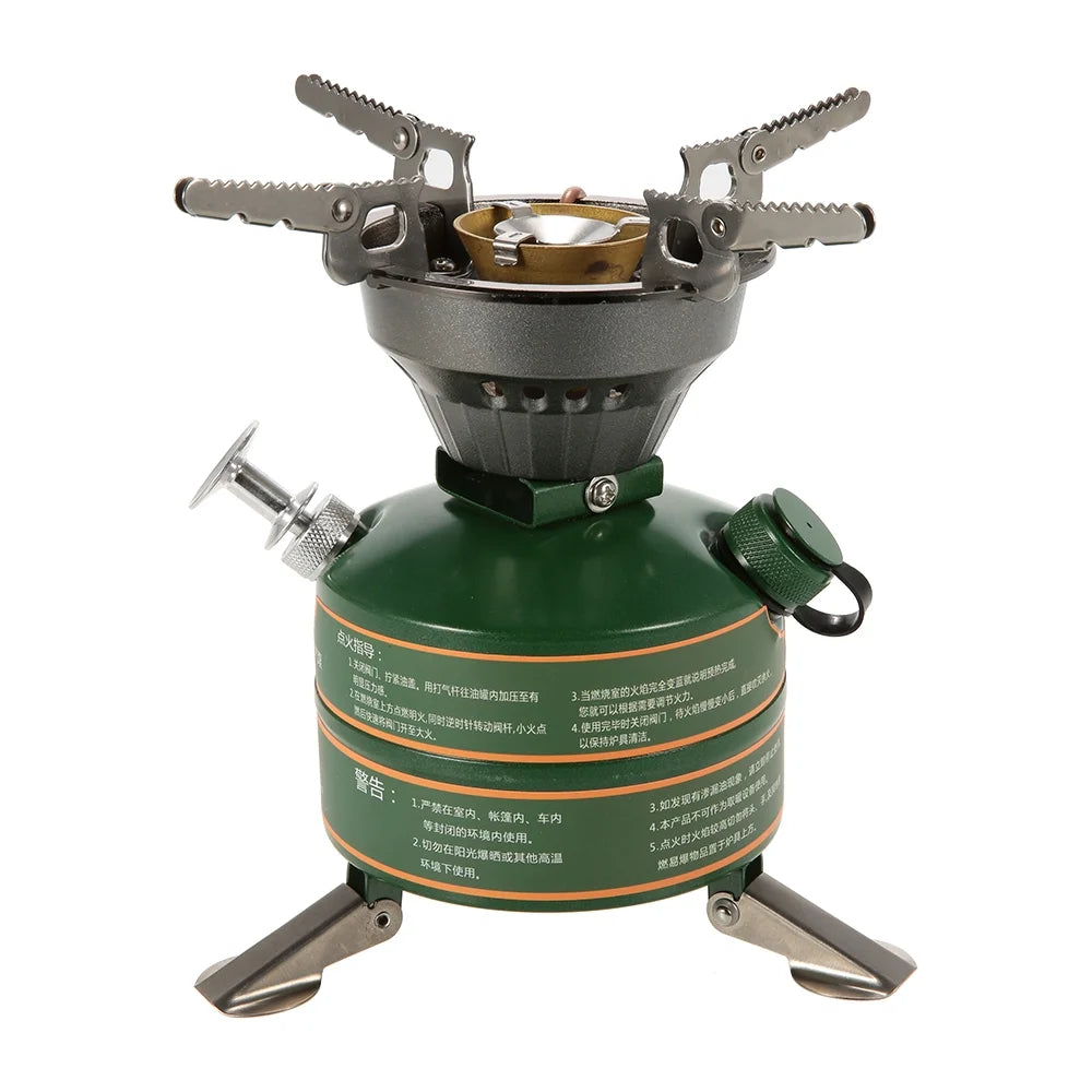 Portable Gasoline Camping Furnace Cooker Y441366