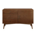 Walnut Wood Media Cabinet K782717