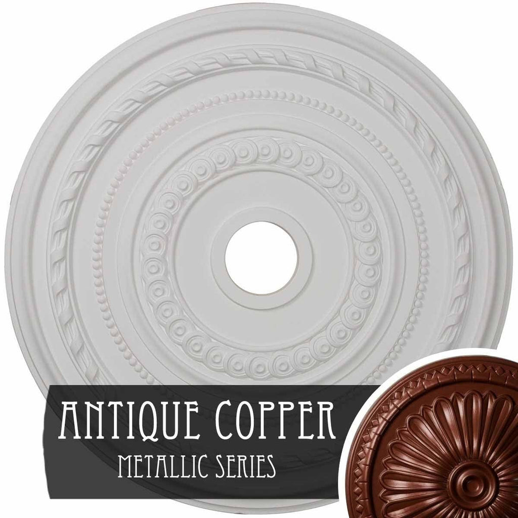 Gold Hand-Painted Ceiling Medallion U93032