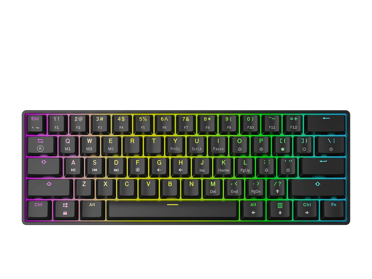 61 Keys Hot Swappable Mechanical Keyboard Q655697