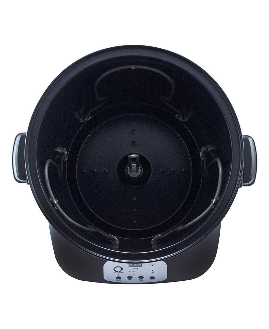Black Vertical Infrared Turkey Roaster Q536