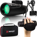 Monocular Telescope 12X50 with EVA Case, BAK4 Prism, FMC Lens, Phone Holder, Tripod V372050