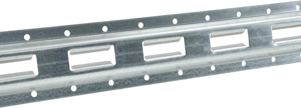 8 Pack 5' Vertical E-Track Galvanized Steel Tie-Down Rail H11115