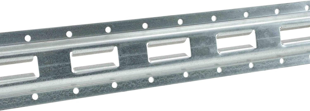 8 Pack 5' Vertical E-Track Galvanized Steel Tie-Down Rail H11115