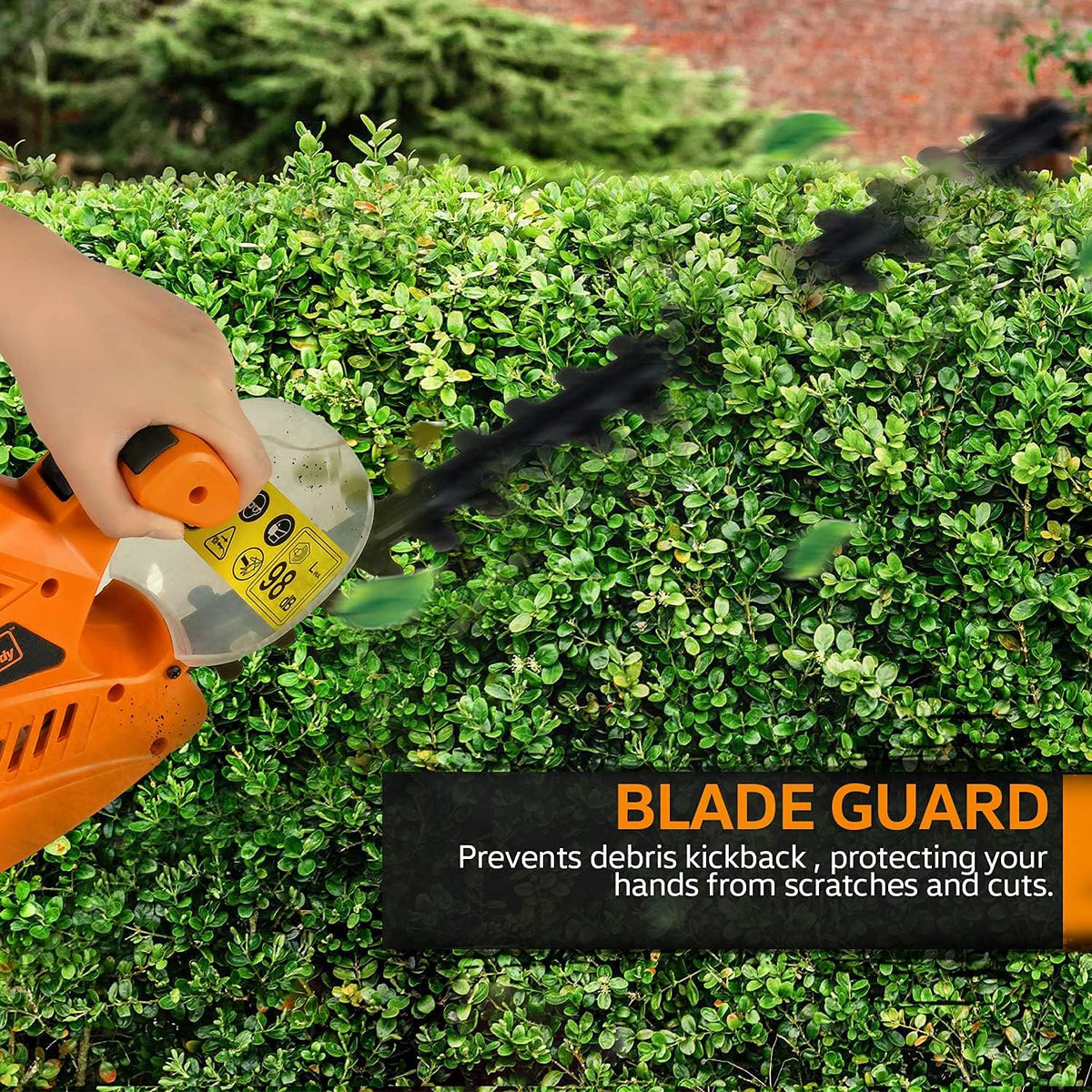 20-Inch Corded Electric Hedge Trimmer Pack of 2 A3076