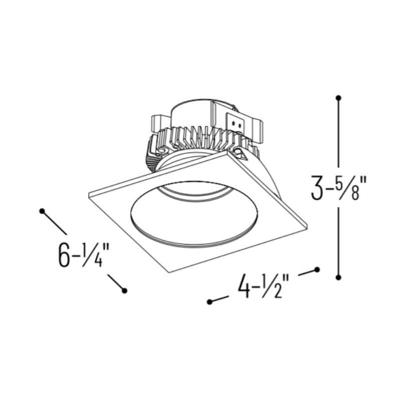 5 inch Retrofit Cobalt Click COB Square Round Y247548