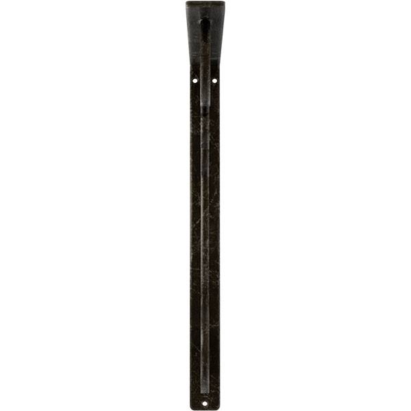 Wrought Iron Bracket Antiqued Warm Silver Z2490
