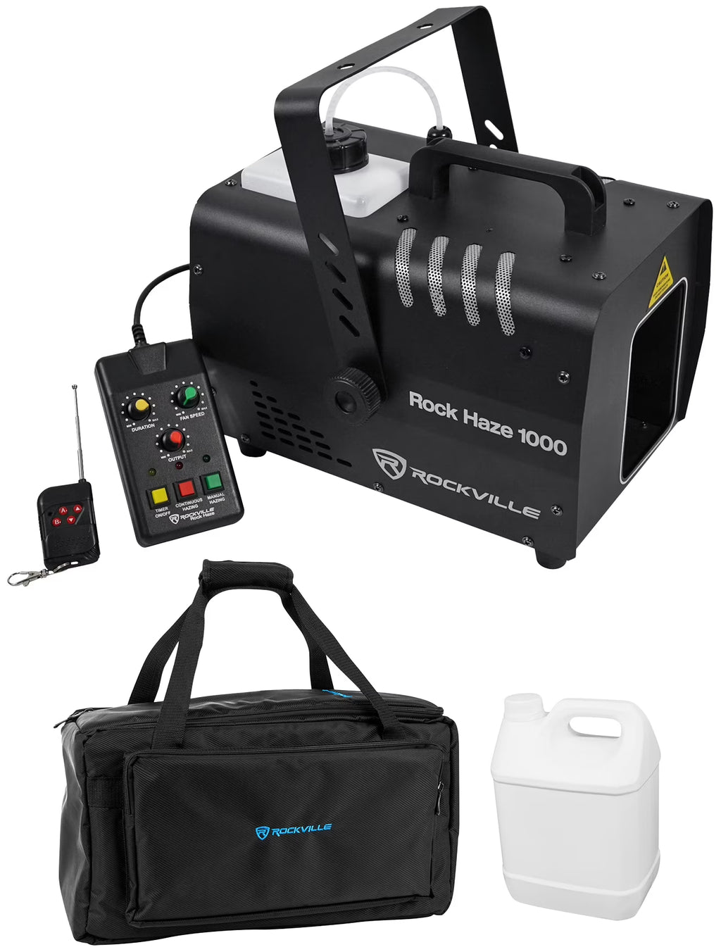 1000 CFM DMX Haze Machine Water Based Hazer with Waterproof Bag R483542