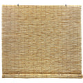 6' x 6' Cord Free Peeled and Polished Reed Roll-Up Outdoor Sun Shade T754002