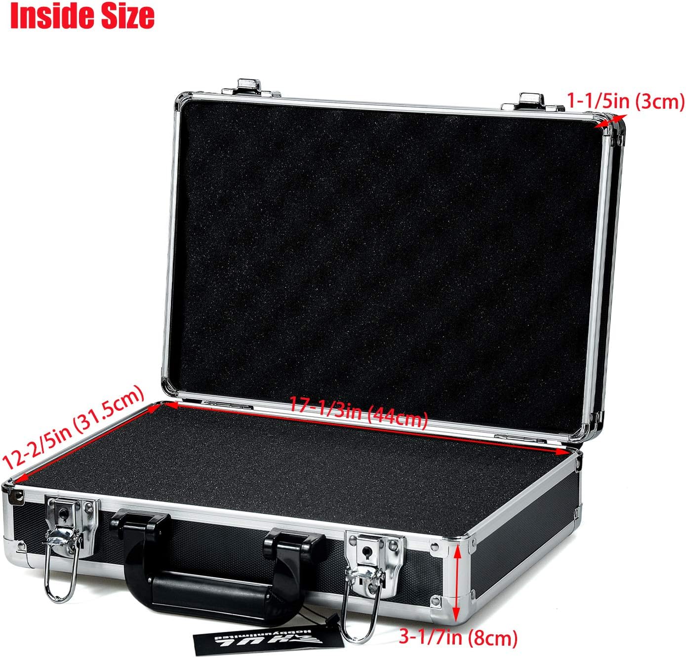 16in Aluminum Case with Pluck Foam Interior O34363