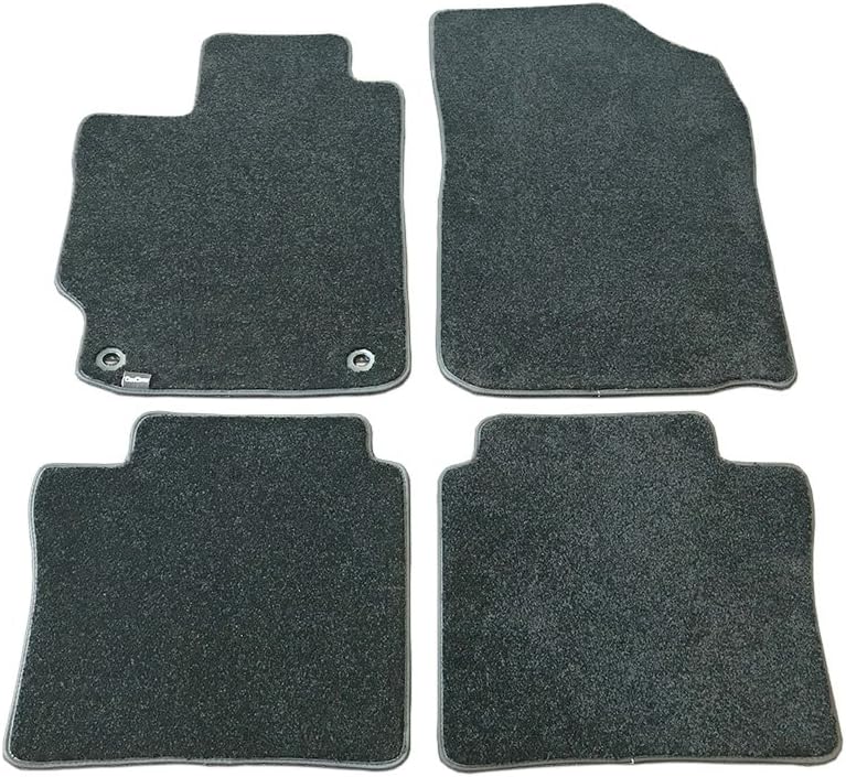 Asphalt Black Custom Fit Carpet Car Floor Mats J343830