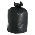 Black 60-Gallon Can Liners, 2 mil, 100/Carton I296635