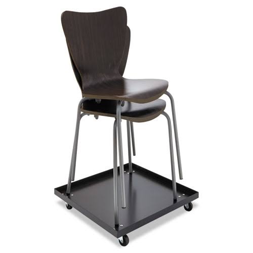 Classroom Chair Black Chrome Frame U12529