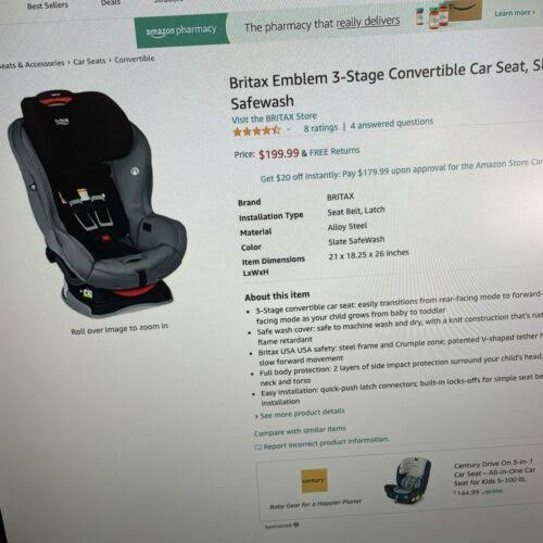 Convertible Car Seat X151