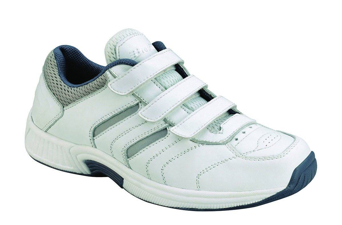 White Leather OrthoFeet Ventura 9.5 W D450795
