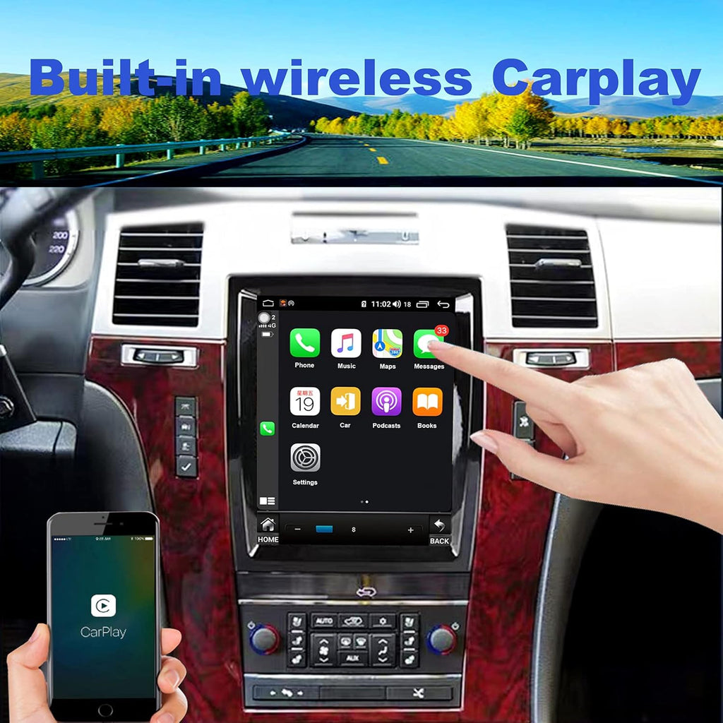 10.4inch Android 11 Touch Screen Stereo for Cadillac Escalade 2007-2014 D8063