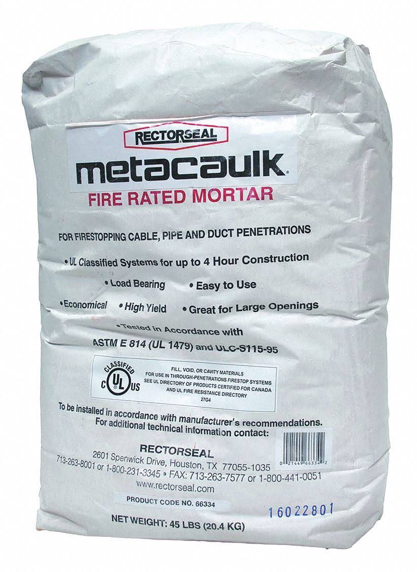 45 lb Fire Barrier Mortar O6501