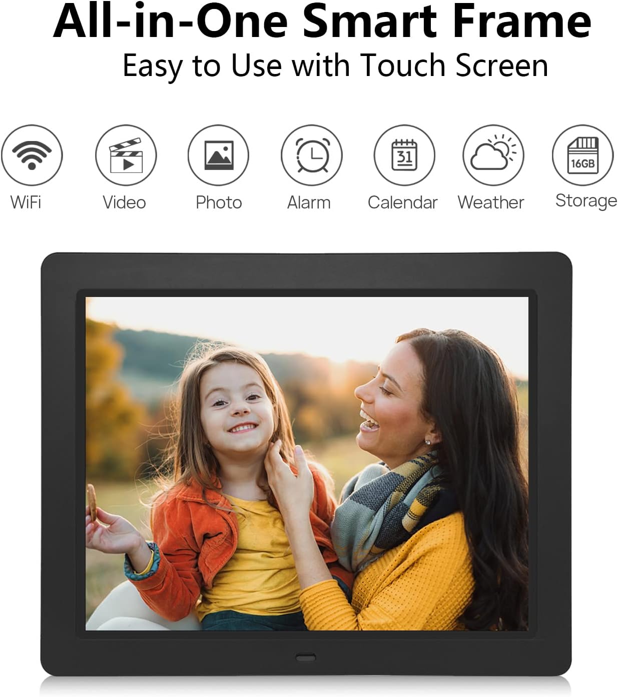 15 Inch HD IPS Touch Screen WiFi Digital Photo Frame P246636