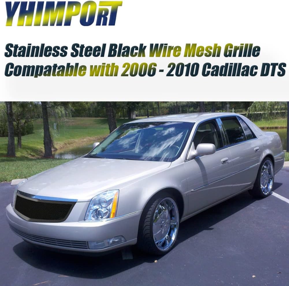 Stainless Steel Black Mesh Grille Insert U12320