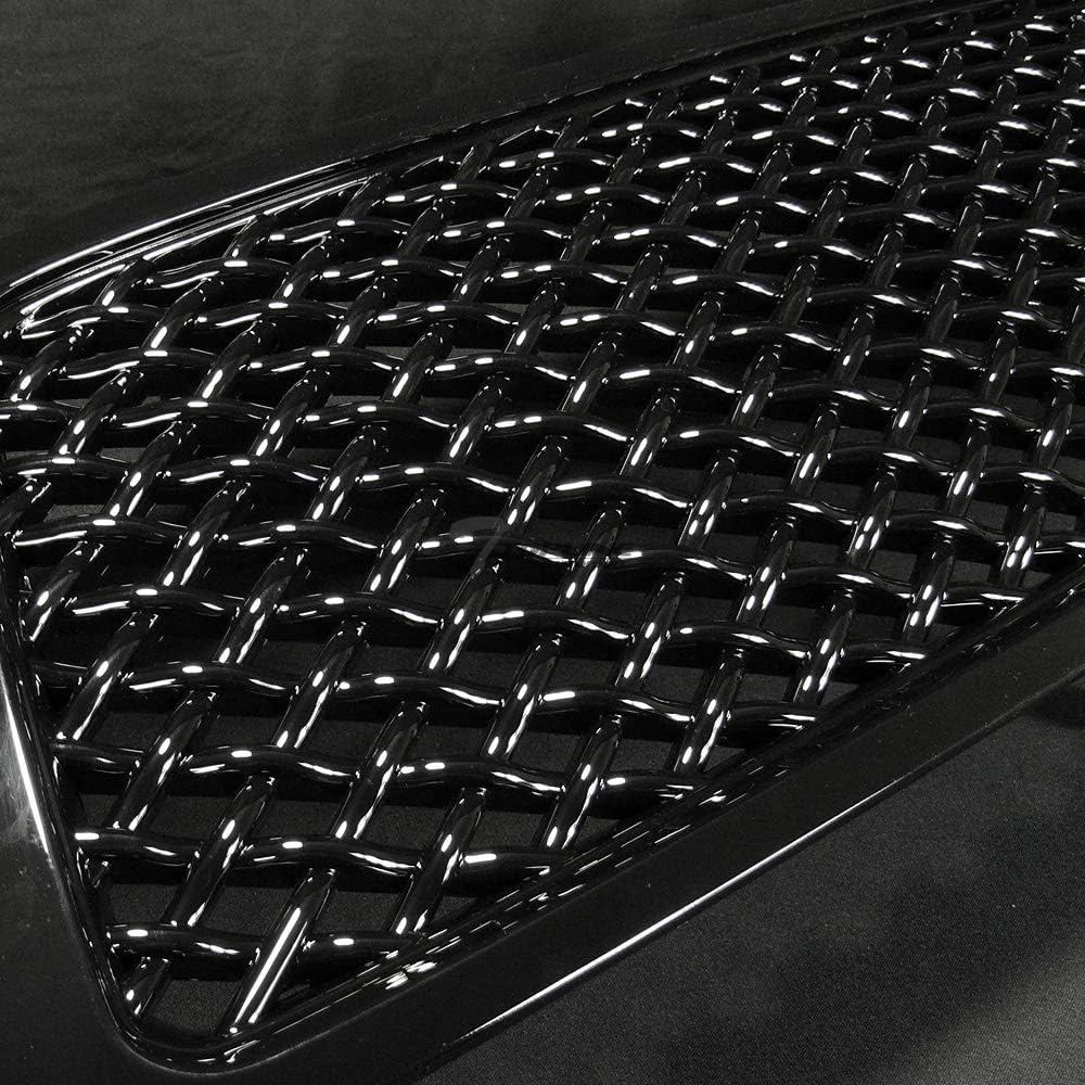 Black Dragon Mesh Front Hood Bumper Grill Grille ABS R355921