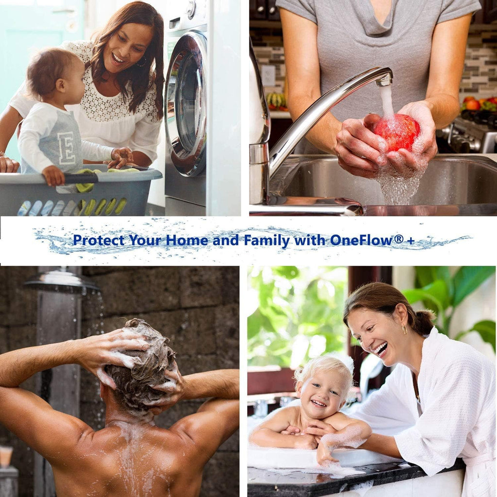 White Whole House Salt Free Water System S39560