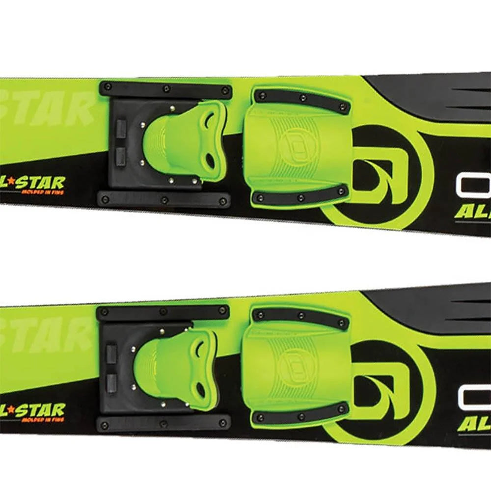46 Inch Children Combo Waterskis with Rope (2 Pack) O7415