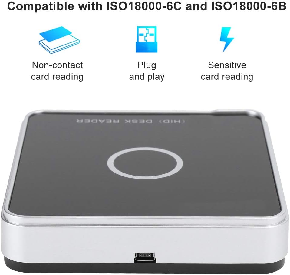 915Mhz USB UHF RFID Reader, Desktop Card Reader Writer Q519