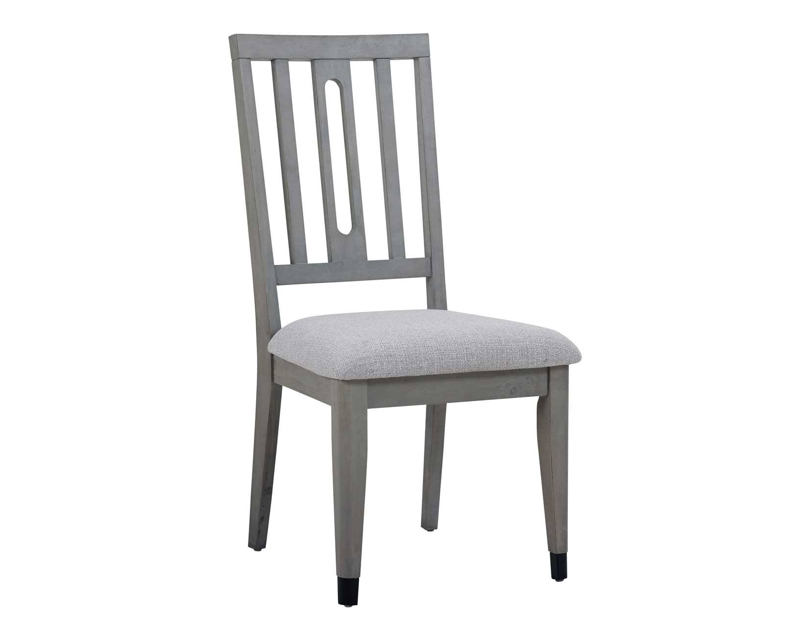 Washed Grey Side Chair R3519