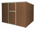 13X104 Slope Roof Storage Shed, 6ft x 8Ft, Brown J789