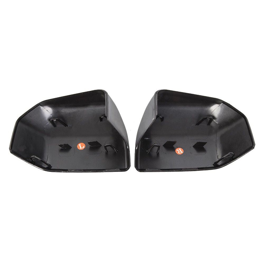 Glossy Black Mirror Covers Caps I613