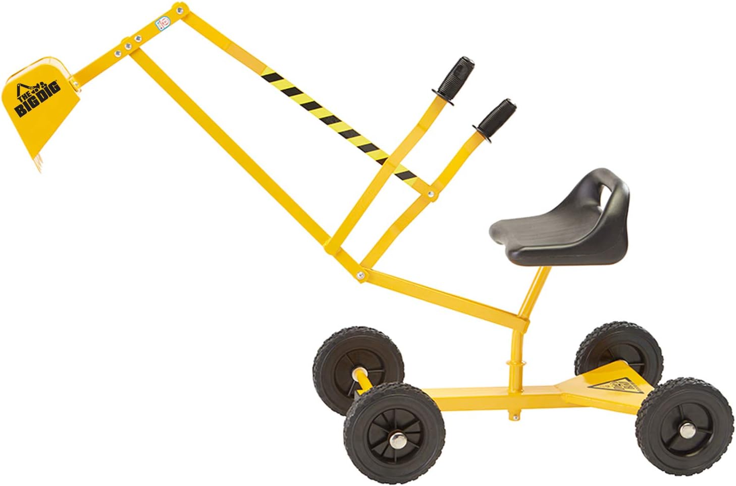 Yellow Steel Sandbox Digger Excavator Crane with 360° Rotation H992