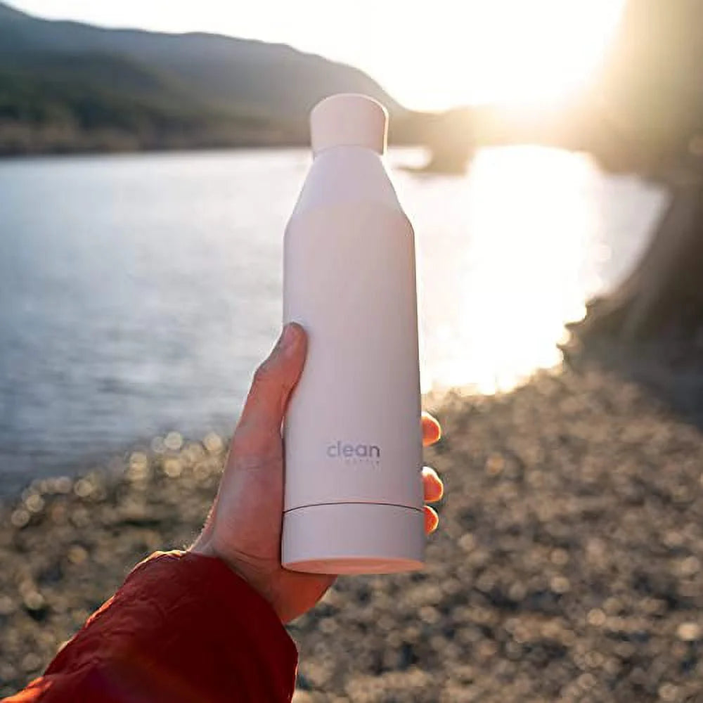Aqua 17 oz Vacuum Insulated Stainless Steel Water Bottle U522