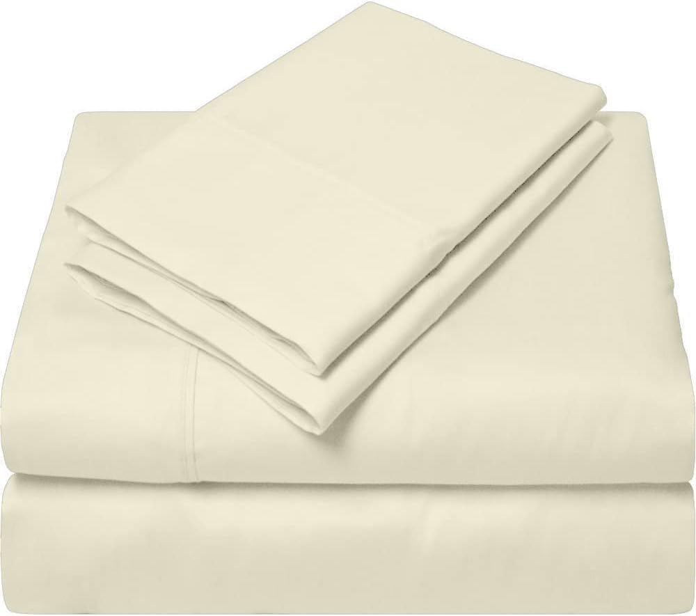 Mediterranean Blue Giza Cotton California King Size 16 Inches Extra Deep Pocket Bed Sheet Set U37487