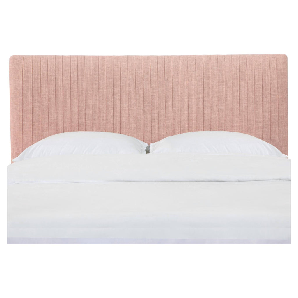 Pink Pleated Headboard Twin N15855