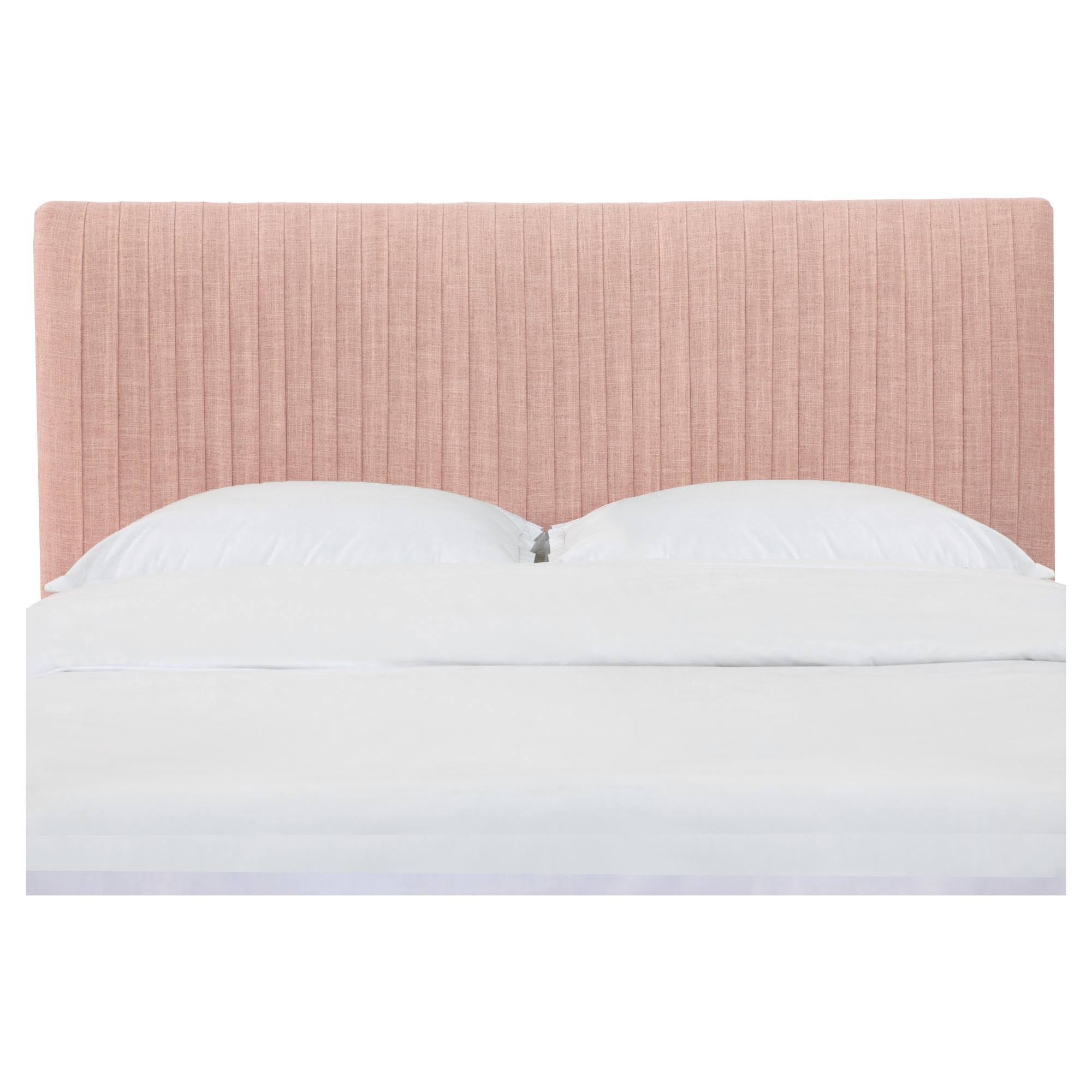 Pink Pleated Headboard Twin N15855