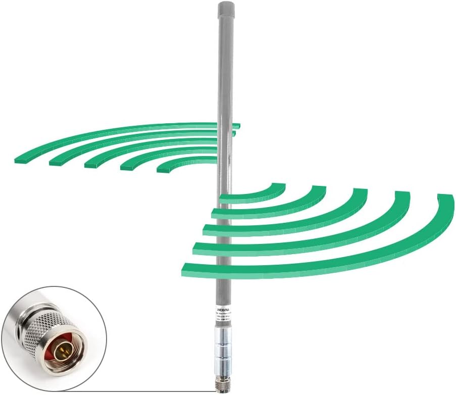 Gray Fiberglass LoRaWAN Antenna Pack of 2 Q46392