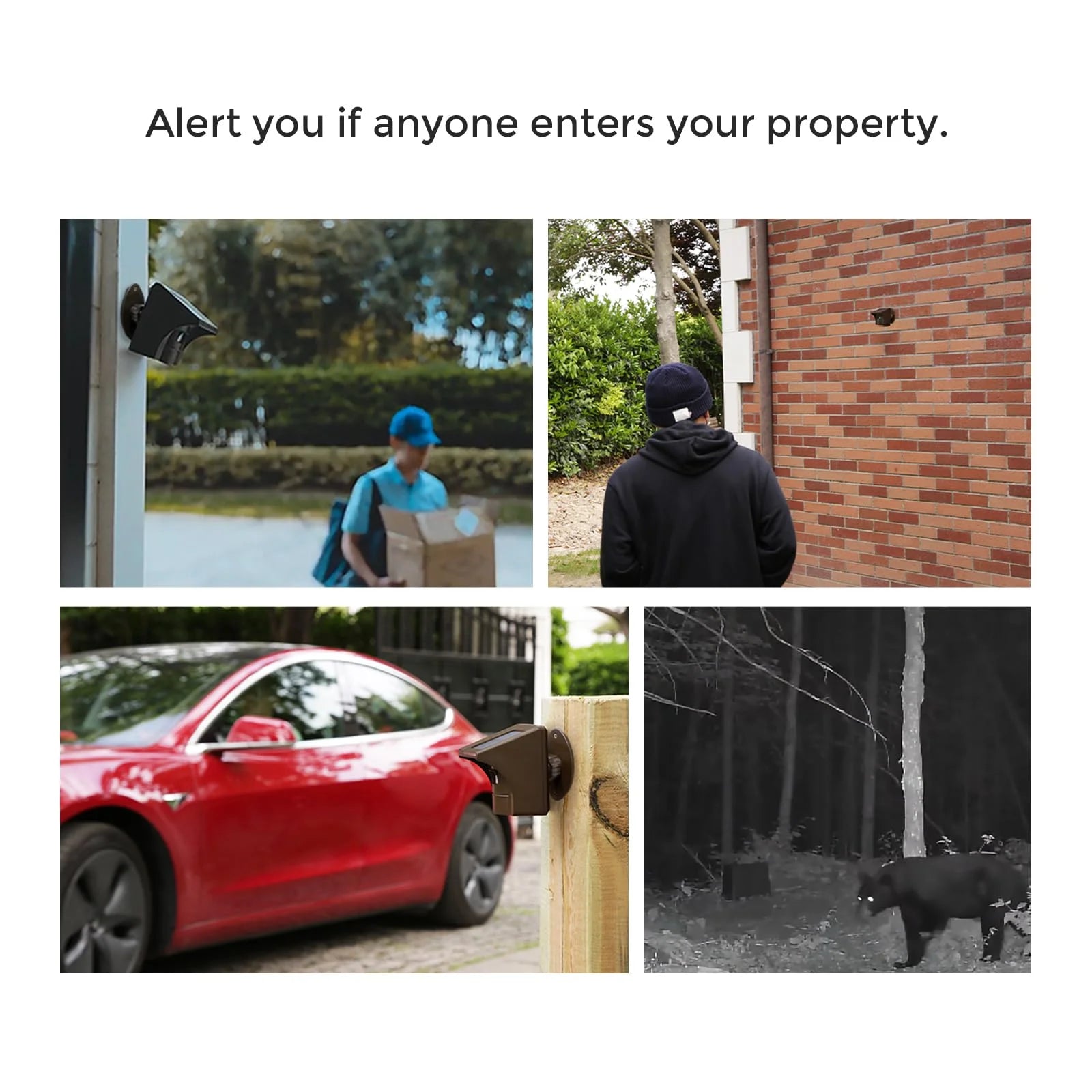 Solar Wireless Driveway Alarm Outdoor K6613