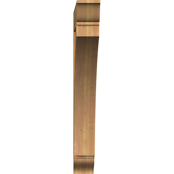6x22W x 40x22D x 48x22H Western Red Cedar Bracket F4904